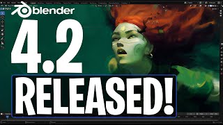 Blender 42 LTS  Finally Released  All New Features amp Updates [upl. by Hildick]