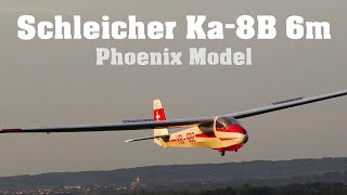 Schleicher Ka8B 6m Phoenix Model  giant scale RC glider  4K  Hat 2022 [upl. by Viviyan]