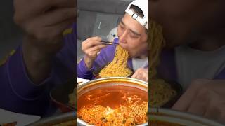 ASMR MUKBANG SUPER SPICY SPAGHETTI 🔥🍜 [upl. by Irehs471]