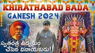 Khairathabad Bada Ganesh 2024 By SandeepTheExplorer [upl. by Jutta]