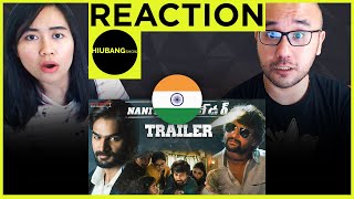 Indonesians React To Indonesians React To Nanis Gang Leader Trailer  Karthikeya  Vikram Kumar [upl. by Ledda337]