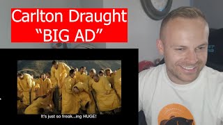 Rob Reacts to Carlton Draught quotBig Adquot The Best Beer Advert [upl. by Mickey]