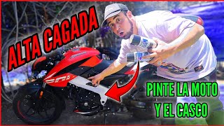 QUE MACANA CHAU CHASIS BLANCO y HOLA CASCO RESTAURADO MOTOVLOG 91 [upl. by Enyrat350]