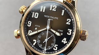 Patek Philippe 7234R001 Calatrava Pilot Travel Time Patek Philippe Watch Review [upl. by Urbannal135]