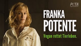 quotArme Sauquot Franka Potente für vegane Lebensweise  PETA [upl. by Aihsekel]