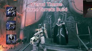 NErud Theme Three Turrets Build  Boss Fight Playthrough  Remnant 2 Builds [upl. by Isteb454]