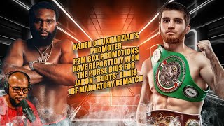 ☎️Jaron “Boots” Ennis Vs Karen Chukzhadzhian 2😱Did Hearn Fail Boots BACK 2 BACK❓ [upl. by Ahsikal]