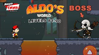 Aldos World  Levels 8190  BOSS gameplay 2024 [upl. by Bate]