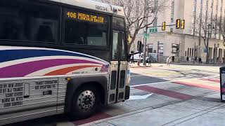 SEPTA 2020 New Flyer XDE40 3392 amp New Jersey Transit 2018 MCI D4500CT 18034 [upl. by Ylek]