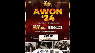 ARISE AND WORSHIP ORDAINED NIGHT LIVE STREAM  AWON 24 [upl. by Edgell]