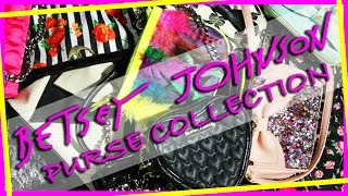 Betsey Johnson Purse Collection [upl. by Nyrroc]