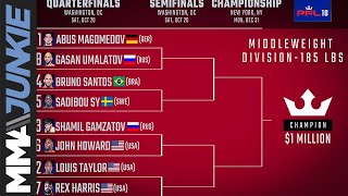 PFL 10 predictions Who advances in the middleweight playoffs [upl. by Albion]