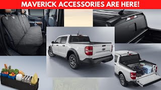 Ford MAVERICK Accessories are HERE [upl. by Dinnage]