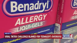 Dangerous ‘Benadryl Challenge’ on TikTok blamed for the death of Oklahoma teen [upl. by Del]