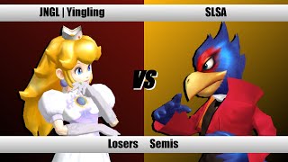 SBY Weekly 287  Yingling Peach Vs SLSA Falco  Melee Losers Semis [upl. by Armahs]