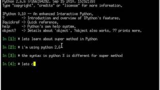 Understanding Super Method  Python OOP  Inheritance [upl. by Southard]