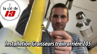 Installation de graisseurs sur train arrière de 205 GTI [upl. by Desimone]