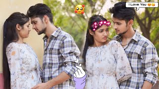 Drinking Prank On Ruhi 🤭  Gone Romantic 😘😰  Harshit PrankTv [upl. by Ursal]