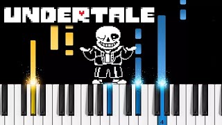 Undertale  Fallen Down  Piano Tutorial [upl. by Llerrah]