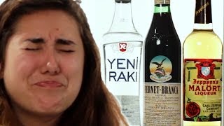 Americans Taste International Alcohols [upl. by Ytsirk]