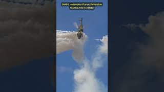 NH90 Helicopter Flares Defensive Maneuvers in Action NH90 HelicopterFlares [upl. by Dominy980]