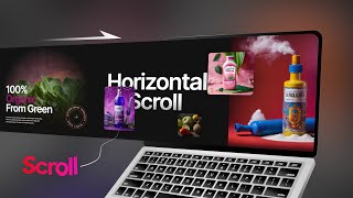 Make a Horizontal Scroll SectionPage in Elementor FREE  Horizontal Scrolling with Parallax Effect [upl. by Rehpinnej]