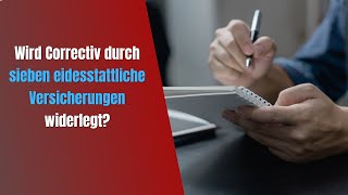 Wird Correctiv durch 7 eidesstattliche Versicherungen widerlegt [upl. by Aborn]