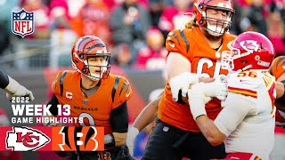 Kansas City Chiefs vs Cincinnati Bengals  2022 Week 13 Game Highlights [upl. by Albina]