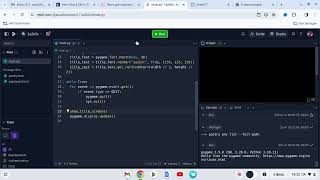 Coding python in replitcom Pt2 [upl. by Adlev]