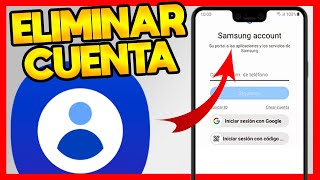 ✅COMO ELIMINAR CUENTA DE SAMSUNG ACCOUNT [upl. by Cupo]