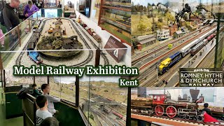 Model Railway Exhibition  Romney Hythe amp Dymchurch Railway Kent [upl. by Yedsnil]