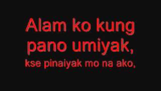 kahit di na tayong dalawa curse one lyrics Lhenocx7 [upl. by Tremaine709]