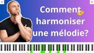 comment harmoniser une mélodie au piano [upl. by Bay341]