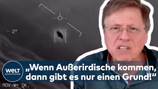 UFOAKTEN DER USA quotWenn Außerirdische kommen würden dann gibt es nur einen Grundquot  Ulrich Walter [upl. by Manson]