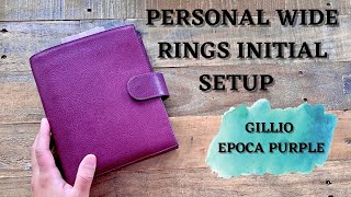 Gillio Personal Wide Rings Initial Setup  February 2021 [upl. by Trawets]