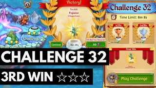 Merge Dragons Challenge 32 • 5m26s On Final Win ☆☆☆ [upl. by Arykahs]