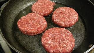 Delicious Home Made Beef Burger Recipe Restaurant Style Burger Cooking Tutorial [upl. by Haronid399]