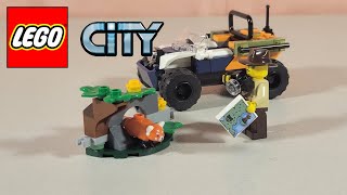 Adventurers back LEGO City Jungle Explorer ATV unboxing build and review [upl. by Ayinat]