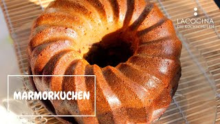 Klassischer Marmorkuchen Einfaches Rezept für Anfänger  La Cocina [upl. by Hegyera]