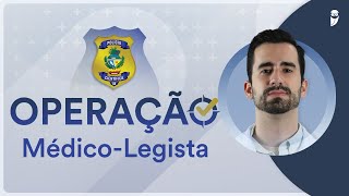 Concurso Médico Polícia Científica de Goiás GO  Médica Legista [upl. by Elwaine]