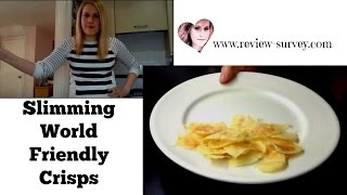 Make crisps  chips in the microwave  Slimming World Friendly [upl. by Anaher]