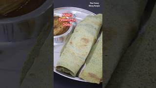 Instant Millet Pesarattu Dosa shorts  millets [upl. by Ethbin]