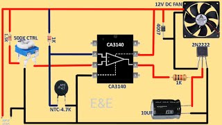 12v fan control circuit control circuit diagram viral fan control diagram circuit [upl. by Malamut]