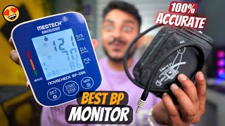 Best BP Monitor Machine for Home Use in India  How to use MEDTECH BP Monitor [upl. by Epperson955]