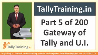 Module 1  Session 5  Gateway of Tally in Hindi [upl. by Harl80]