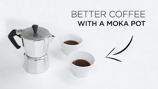 How To Make Better Coffee with a Moka Pot [upl. by Hedaza]