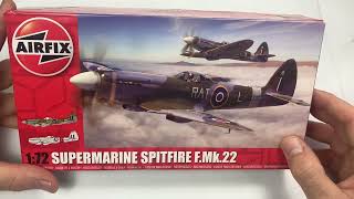 Airfix 172 Spitfire FMk22 Review [upl. by Obaza]