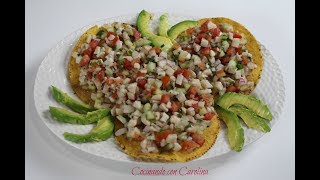 CEVICHE DE PESCADO 🐟TILAPIA COMO HACER CEVICHECEVICHE ESTILO SINALOA [upl. by Yekim]