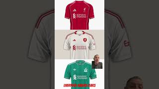 Liverpools new leaked Adidas kits shorts liverpoolfc adidas leaked [upl. by Renmus]