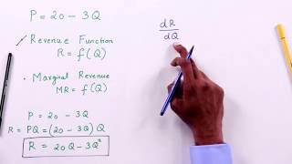 Revenue Function and Marginal Revenue [upl. by Ursulina639]